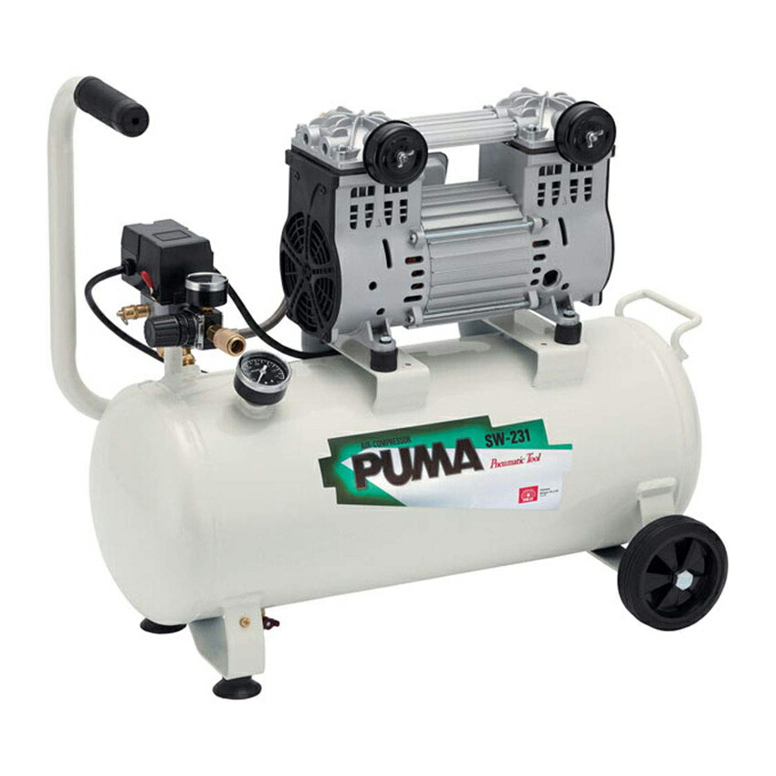 ネイル用　コンプレッサー 楽天市場】藤原産業 SK11 エアコンプレッサー 静音設計 SW-231