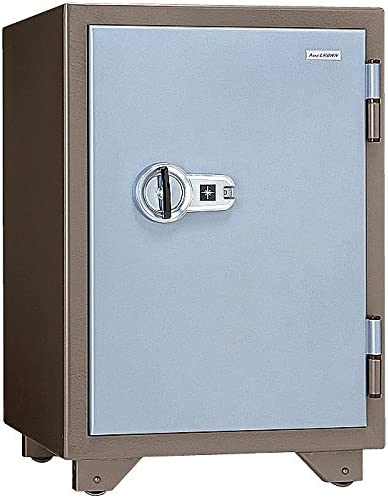【貨物輸送備え付ける費込】日本アイエスケイ 一種独特磁石鍵を掛ける式 耐火御金蔵 目ざまし時計付 KMX-50MA 日本製