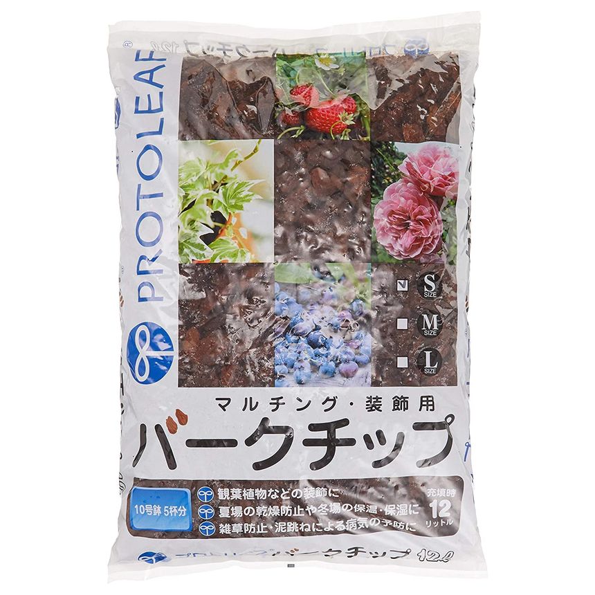 プロトリーフ バークチップ Sサイズ 12L
