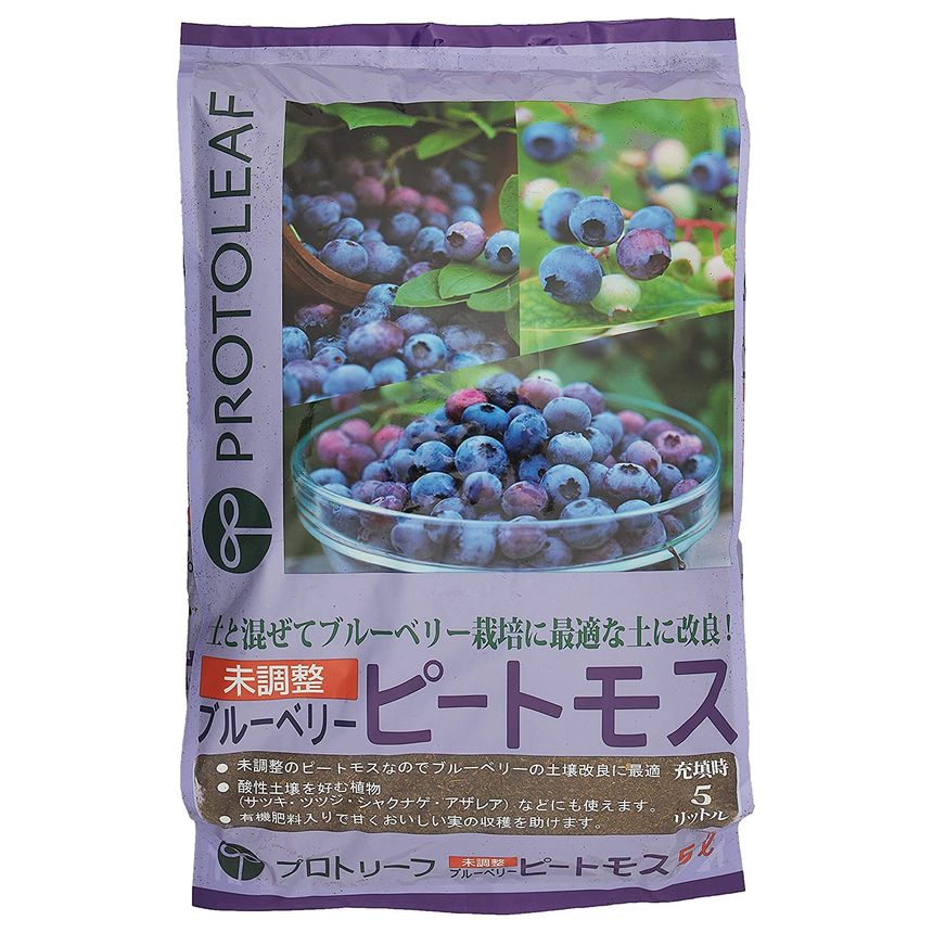 436円 【SALE／76%OFF】 プロトリーフ ブルーベリーピートモス ５Ｌ