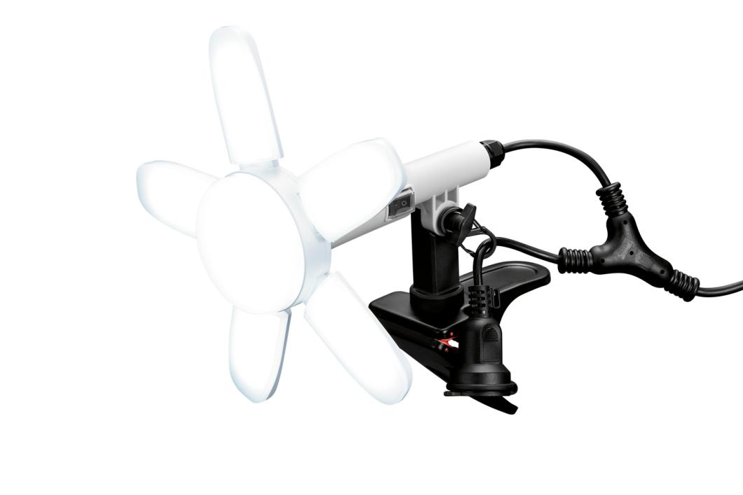 EARTH MAN 防雨型LEDクリップライト咲灯60W CLT-60SLA　高儀