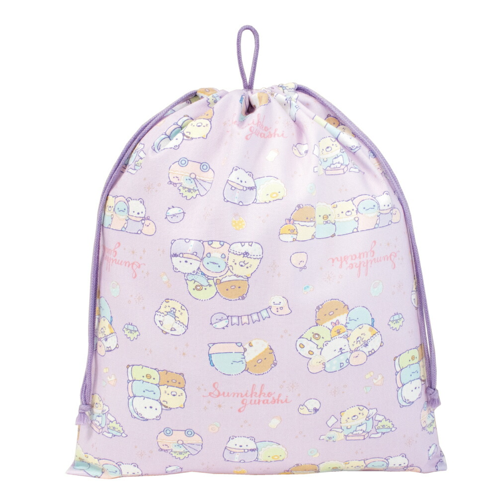 楽天市場】【すみっコぐらし】体操服入れ 巾着 体操着 着替え 入れ 袋