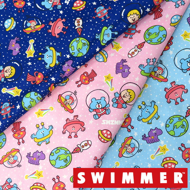 楽天市場】[数量5個から承ります]SWIMMER アメカジ柄 オックス生地 約 