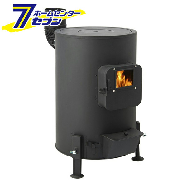 楽天市場】薪ストーブ 黒耐熱 窓付時計型 ASW-60B ホンマ製作所 [薪