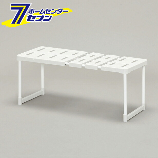 伸縮押し入れ整理棚 グレー （4個セット） SOR-370 アイリスオーヤマ [収納]
