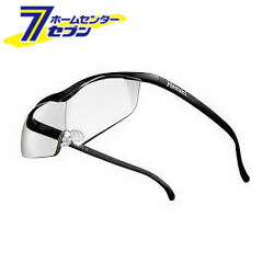 ハズキルーペ Hazuki ラージ クリアレンズ 1.6倍 黒 神田通信工業 [正規品 hazuki メガネ 眼鏡 大きくみえる ルーペ 拡大レンズ 拡大鏡 ブラック]