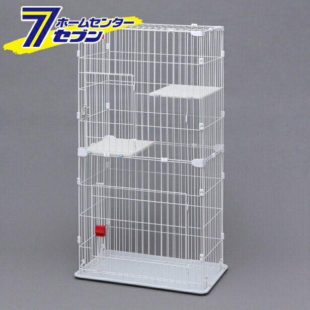 【美品】送料込み★アイリスオーヤマ 猫 ケージ 2段120高ライトナチュラル z4967576632799.jpg