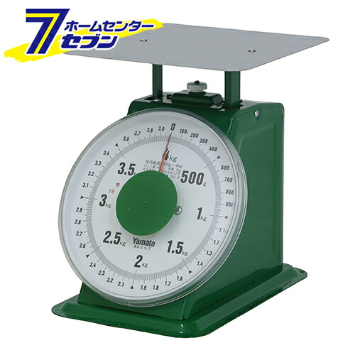 普及型上皿ハカリ 4 4KG SD-4 大和製衡 [大工道具 測定具 はかり 歩数計 数取器]