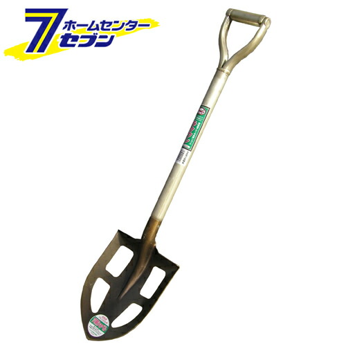 ラクワン穴明丸 トンボ工業 [園芸道具 ショベル パイプ柄]