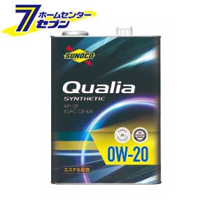 メーカー直送 エンジンオイル Qualia クオリア 0w Sp Gf 6a 4lx4缶 日本サン石油 Sunoco スノコ ガソリンエンジン 省燃費性能オイル ハイブリッド車 アイドリングストップ車 直噴ターボ エステル配合 Synthetic カー用品 Phii Org