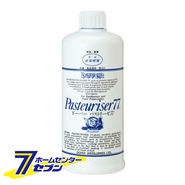 低価格 ドーバー酒造 パストリーゼ77 付替用 500ml×24本 スプレーヘッドなし アルコール消毒液 口に入れても大丈夫 防菌 消臭 防カビ  ウィルス fucoa.cl