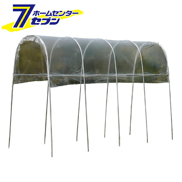 南栄工業 雨よけハウス 1畝用 AM1235型 [園芸用品 ビニールハウス 園芸温室 組立式 ナンエイ]｜ホームセンターセブン