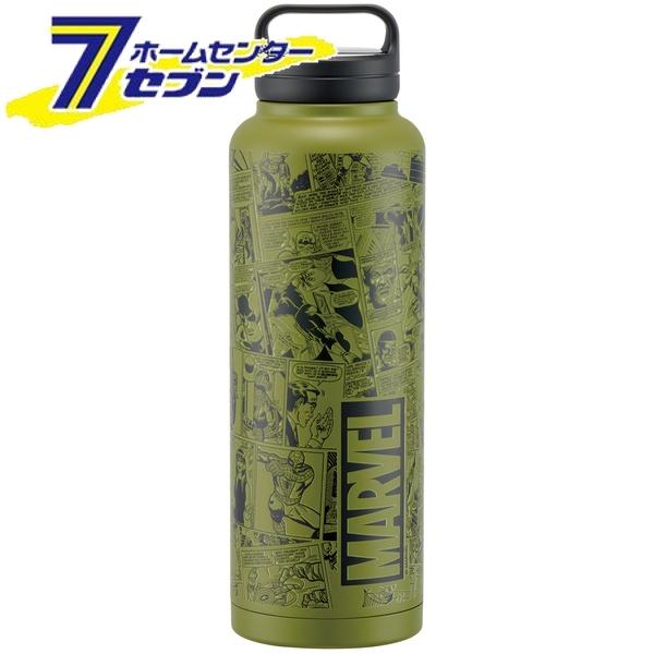 スケーター スクリューハンドルマグボトル マーベル 1500ml STSC15 [MARVEL 緑 子供 キッズ キャラクターグッズ 水筒 大容量 ステンレス 保冷保温 Skater]
