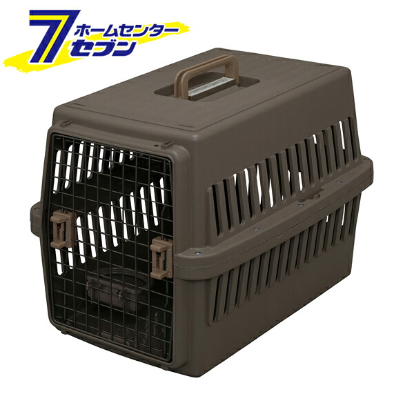 中型犬 エアトラベルキャリー Mサイズ ～20kg ブラウン ATC-670 [飛行機可 防災 ペット 同行避難 アイリスオーヤマ]