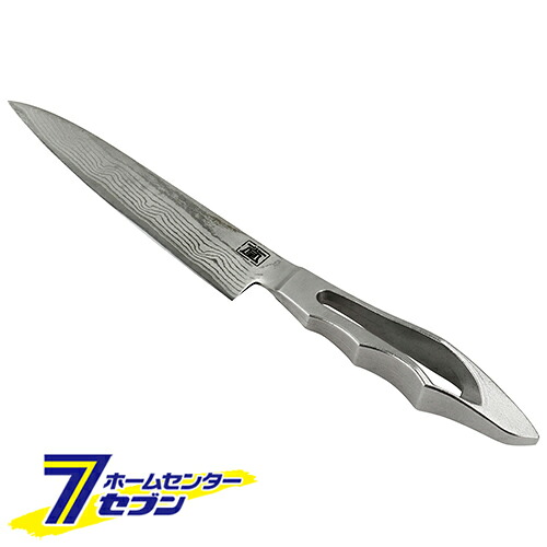 地蔵堂 ダマスカスペティ 120mm 日本製 - [ペティナイフ 包丁 庖丁 鍛造製包丁 果物 フルーツ 細工切り サビにくい キッチン用品 与板利器]