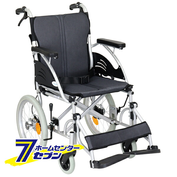テイコブ 車いす 標準型 介助式（非課税） グレー WHA02-GY [要介護 車椅子 車イス 介助用 介護用品 コンパクト 幸和製作所]｜ホームセンターセブン 29,027円