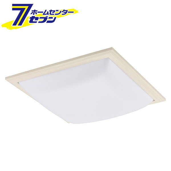 LEDシーリングライト 四角セードタイプ 6畳用 調光 リモコン付 昼光色 （品番）06-5593 LE-W36D6G-W [照明器具:シーリングライト オーム電機]