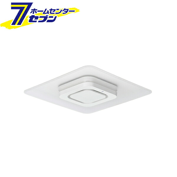 LED シーリングライト パネルライトスクエア 調光調色 8畳 ホワイト CEA-A08DLPS [照明 2ch機能 リモコン 導光板 リビング おしゃれ アイリスオーヤマ]