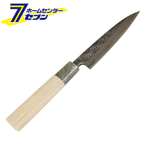 万能包丁 槌目 片刃 120mm 日本製 120mm [料理包丁 庖丁 料理用 三徳包丁 洋包丁 野菜 肉 魚 梅鉢龍馬]