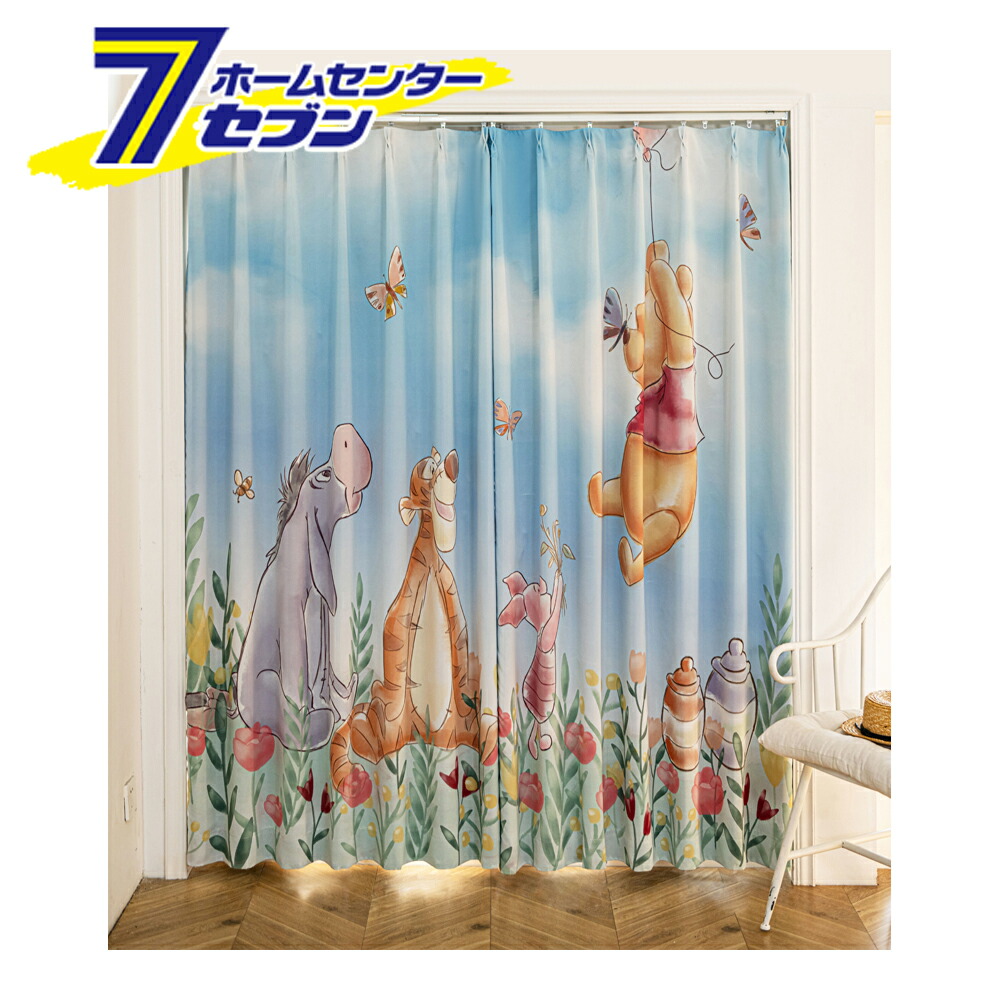 楽天市場】ディズニー 遮光カーテン ミッキー＆ミニー 幅100×丈135cm