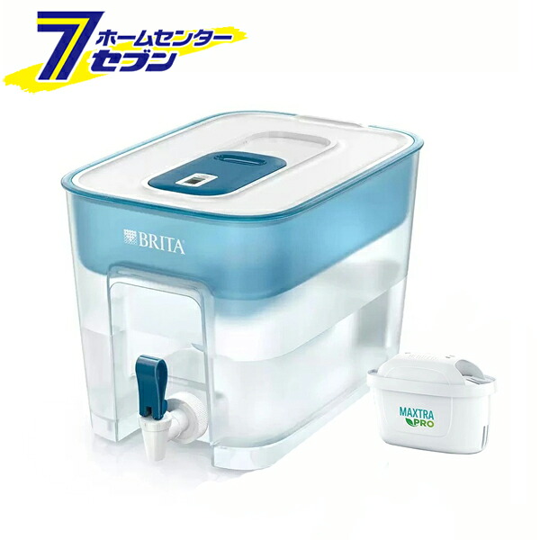 タンク型浄水器 フロー ベーシックブルー カートリッジ 1P BRITA Japan [ブリタ 浄水型 大容量 飲料水 エコ]