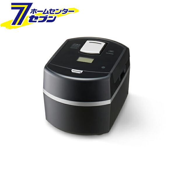 IHジャー 炊飯器 瞬熱真空釜 5.5合 ブラック RC-IF50-B アイリスオーヤマ [かまど炊き 銘柄炊き 粒立ち ツヤ 調理家電 キッチン家電] 26,000円