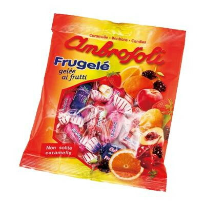 ambrosoli(アンブロッソリー)　フルーツゼリー　袋入　130g×20袋【メーカー直送：代金引換不可：同梱不可】【北海道・沖縄・離島は配達不可】 6,588円