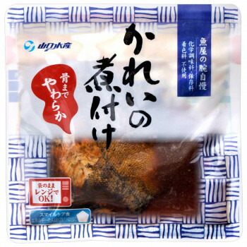 YSフーズ　レンジで簡単　かれいの煮付け　100g×30セット【メーカー直送：代金引換不可：同梱不可】【北海道・沖縄・離島は配達不可】