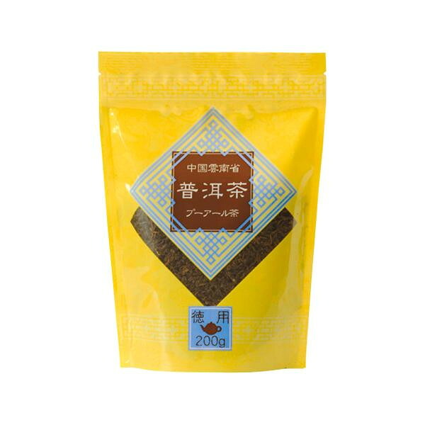 ティーブティック 中国茶 徳用 プーアール茶 200g×12セット 65【メーカー直送：代金引換不可：同梱不可】【北海道・沖縄・離島は配達不可】