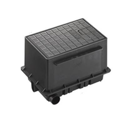 三栄 SANEI 散水栓ボックスセット 黒 R81-93S-D【メーカー直送:代金引換不可:同梱不可】【北海道・沖縄・離島は配達不可】|ホームセンターセブン