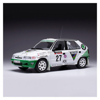 イクソモデル B シュコダ フェリシア キットカー 95 RACラリー 1/18スケール 27 P.Sibera/P.Gross 18RMC148【メーカー直送：代金引換不可：同梱不可】【北海道・沖縄・離島は配達不可】｜ホームセンターセブン