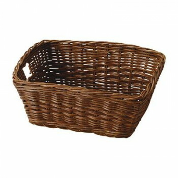 楽天市場】籐バスケット ダークブラウン 24-11DB【メーカー直送：代金