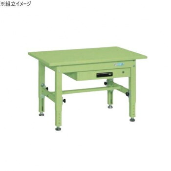 サカエ ボール盤台 高さ調整タイプ 900&times;600&times;500mm TKT5-096AS【メーカー直送：代金引換不可：同梱不可】【北海道・沖縄・離島は配達不可】｜ホームセンターセブン