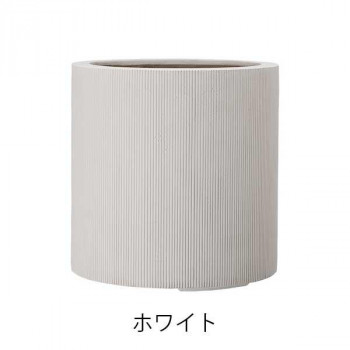 グリーンポット 植木鉢 エンバス シリンダー ホワイト 30cm EB-EC3030WH【メーカー直送：代金引換不可：同梱不可】【北海道・沖縄・離島は配達不可】
