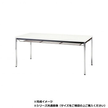 藤沢工業(TOKIO)　ミーティングテーブル　TDW-1845TK ホワイト【メーカー直送：代金引換不可：同梱不可】【北海道・沖縄・離島は配達不可】｜ホームセンターセブン 28,929円