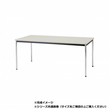 藤沢工業(TOKIO) ミーティングテーブル TDW-1860M ニューグレー【メーカー直送:代金引換不可:同梱不可】【北海道・沖縄・離島は配達不可】