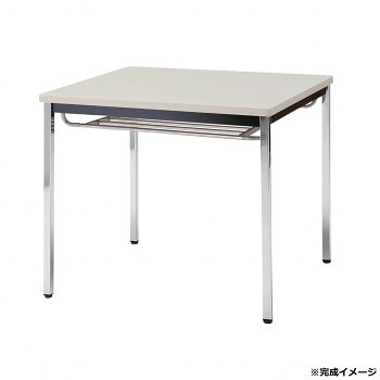 藤沢工業(TOKIO)　ミーティングテーブル　TDWS-0990TK ニューグレー【メーカー直送：代金引換不可：同梱不可】【北海道・沖縄・離島は配達不可】