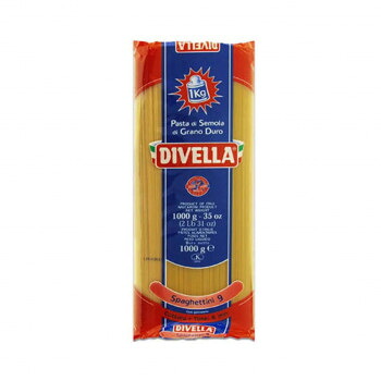 DIVELLA ディヴェッラ パスタ ♯09 スパゲッティーニ 1kg×12個 606-161【メーカー直送：代金引換不可：同梱不可】【北海道・沖縄・離島は配達不可】