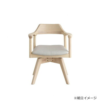 東馬(TOHMA) YT-010 回転チェア WH ホワイト 54687250【メーカー直送:代金引換不可:同梱不可】【北海道・沖縄・離島は配達不可】