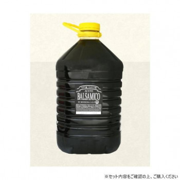 そらみつ モデナ産バルサミコ酢 5L PET 4個【メーカー直送：代金引換不可：同梱不可】【北海道・沖縄・離島は配達不可】