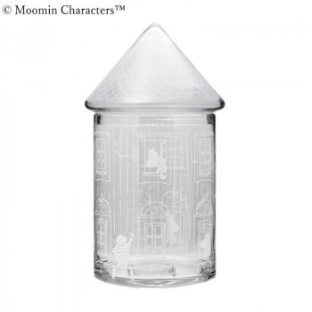MOOMIN ムーミン ガラスジャー MOOMINHOUSE MRA060279【メーカー直送:代金引換不可:同梱不可】【北海道・沖縄・離島は配達不可】