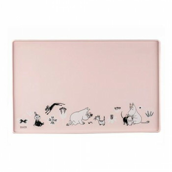 MOOMIN ムーミン ペット用シリコーンマット M ピンク MRA150011【メーカー直送：代金引換不可：同梱不可】【北海道・沖縄・離島は配達不可】