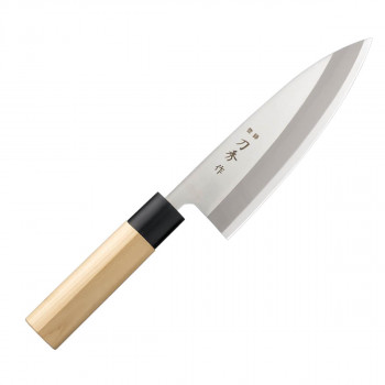 富士カトラリー 刀秀作 モリブデンバナジウム鋼和包丁 出刃180mm FC-362【メーカー直送：代金引換不可：同梱不可】【北海道・沖縄・離島は配達不可】