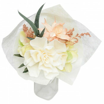 Mini bouquet II(ミニブーケツ-) F-3499 ベージュ 57r200g200002【メーカー直送：代金引換不可：同梱不可】【北海道・沖縄・離島は配達不可】 4,269円