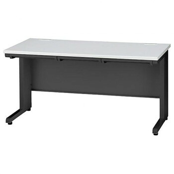 井上金庫販売 オフィス用テーブル W1400 本体BK/天板ホワイト GSH-B147 WH【メーカー直送：代金引換不可：同梱不可】【北海道・沖縄・離島は配達不可】