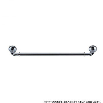 シロクマ　丸棒ニギリバー クローム NO-752　600mm【メーカー直送：代金引換不可：同梱不可】【北海道・沖縄・離島は配達不可】