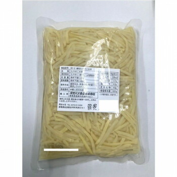 タチバナ食品 水煮 細切たけのこ 500g×20入 OH-12【メーカー直送：代金引換不可：同梱不可】【北海道・沖縄・離島は配達不可】