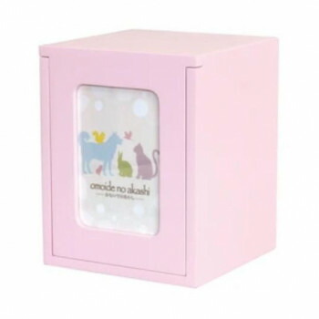 ペット仏壇 手元供養 メモリアルBOX E ライトピンク H19cm 060894【メーカー直送：代金引換不可：同梱不可】【北海道・沖縄・離島は配達不可】