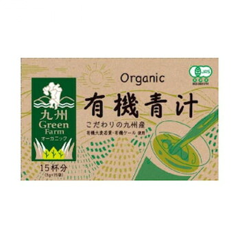 新日配 有機青汁 3g×15包×24入【メーカー直送：代金引換不可：同梱不可】【北海道・沖縄・離島は配達不可】