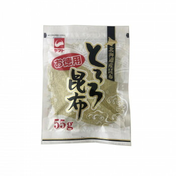 ヤマトタカハシ お徳用 北海道とろろ昆布 55g×80袋 1101534【メーカー直送：代金引換不可：同梱不可】【北海道・沖縄・離島は配達不可】